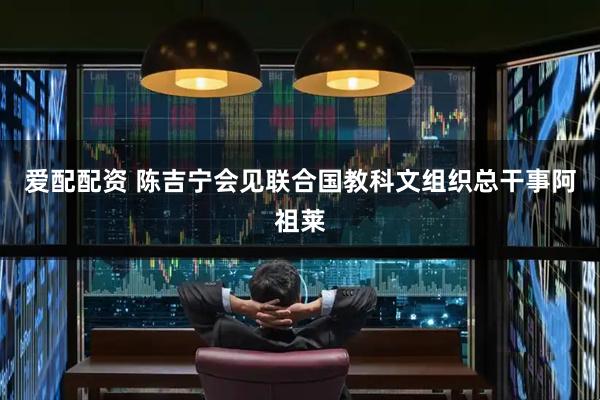 爱配配资 陈吉宁会见联合国教科文组织总干事阿祖莱